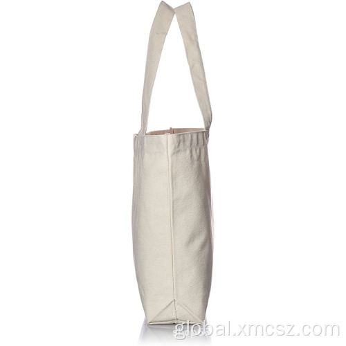 Shopping Bag Custom Plain off white reusable shopping tote bags Manufactory